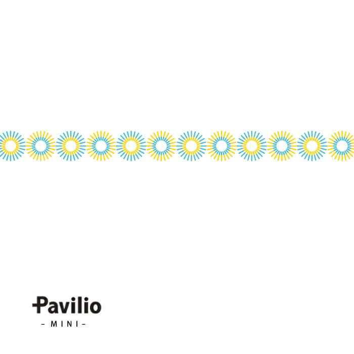 パビリオ ロールシール / Pavilio MINI 1837 Sun son Blue 【P10】 ...