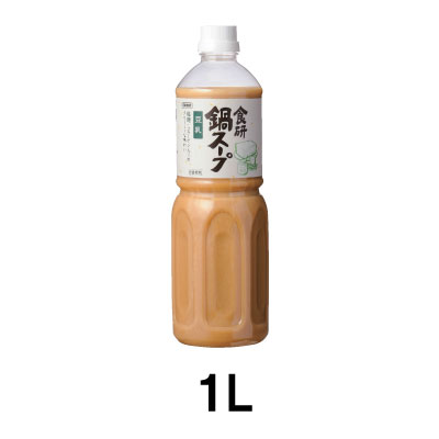 日本食研 食研鍋スープ 豆乳鍋 1L