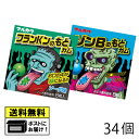 丸川製菓 フランKンのもとガム&ゾンBのもとガム 34個 (2種類×各17個) ガム マルカワ マルカワガム ハロウィン おもしろガム 駄菓子 送料無料 メール...