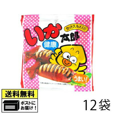 菓道 いか太郎 （12袋） カットスルメ 駄菓子 珍味 おつまみ メール便の商品画像