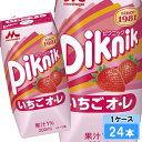 森永乳業 ピクニックス いちごオ・レ 200ml 24本 (24本×1ケース)