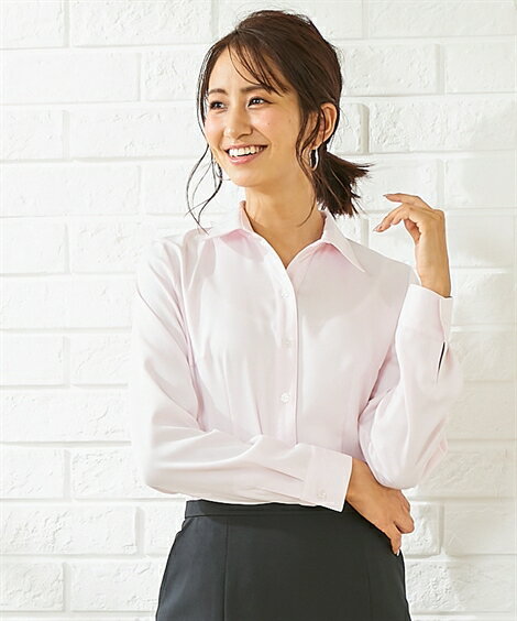 楽天市場】スキッパー シャツ（サイズ（S/M/L）8L）（レディース