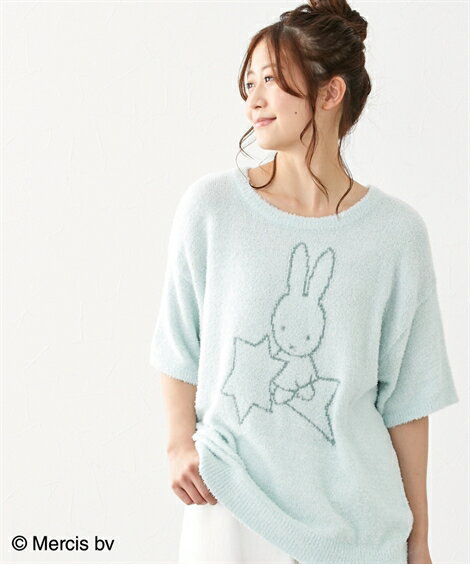 ＼クーポン有／★限定価格★トップス 【ミッフィー/miffy】もこもこプルオーバー20代30代40代50代 スマイルランド smilelandプチプラ 低価格 体形カバー 大きいサイズ カジュアル