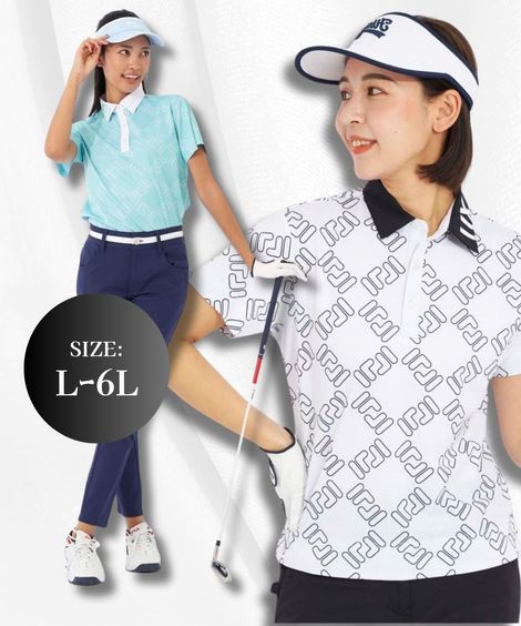 フィラ スポーツウェア・フィットネスウェア FILA GOLF フリージング鹿の子　ポロシャツ(フィラ ゴルフ)(吸汗速乾・UVカット・接触冷感・防透)ゴルフウェア 大きいサイズ フィラ 春夏秋 30代 40代 50代