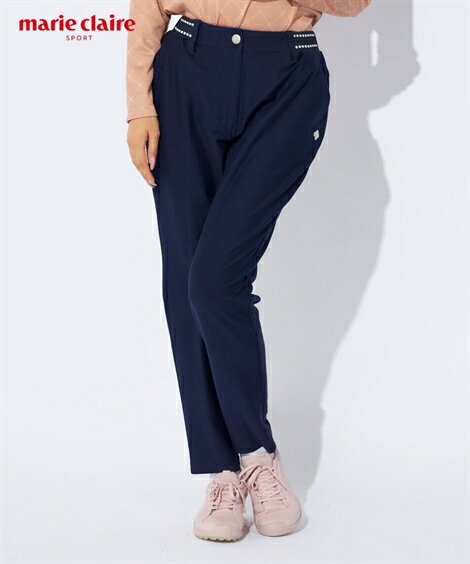 スポーツウェア・フィットネスウェア marie claire sport テーパードパンツ（はっ水・ストレッチ）あっ..