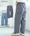 パンツ 大きいサイズ メンズライクペインターワイドシルエットパンツ(ゆったりヒップ)レディース 30代 40代 50代 春夏秋冬 スマイルランド smilela...