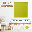 ロールスクリーン ロールカーテン つっぱり テンションタイプ 突っ張り つっぱり式 穴を開けない