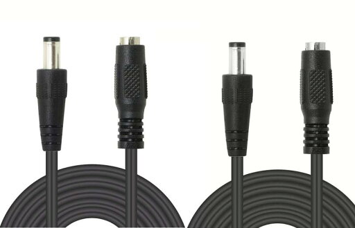 CERRXIAN 2.5mm x 5.5mm DCプラグ延長ケーブルDC延長ケーブルコード、オス - メス2.5mm x 5.5mmコネクタDC電、CCTVカメラ、プリンター、LEDランプ、サイネージ、センサーなどの電子機器をセットアップ CERRXIAN 2.5mm x 5.5mm DCプラグ延長ケーブルDC延長ケーブルコード、オス - メス2.5mm x 5.5mmコネクタDC電、CCTVカメラ、プリンター、LEDランプ、サイネージ、センサーなどの電子機器をセットアップ
