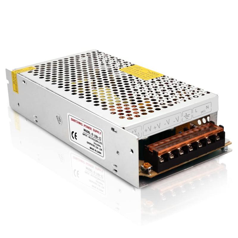 スイッチング電源 AC DC12V コンバーター 安定化電源 12V 電源装置 直流 変換器 変圧器 電源スイッチ 安全保護 回路 装置