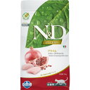 N&D プライム キャットフード グレインフリー チキン(ザクロ入り)成猫用 1.5kg 全猫種用 ファルミナ 人工保存料無添加