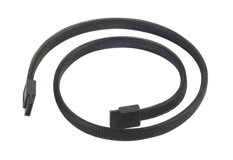 SilverStone SATA信号ケーブル ブラック 50cm