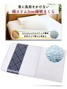 極スリム3cm 睡眠まくら 極低 首や肩の負担を減らす 枕 低め 低い枕 薄い枕 薄い 高さ調節 エアスプリング (極スリム3~5cm)