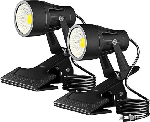 Herimo LED クリップライト 防水型 10W LED スポットライト 小型 看板照明 屋外 屋内兼用 延長コード3m 看板用 黒板用照明 店舗看板用 店頭看板 Herimo LED クリップライト 防水型 10W LED スポットライト 小型 看板照明 屋外 屋内兼用 延長コード3m 看板用 黒板用照明 店舗看板用 店頭看板