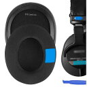 Geekria イヤーパッド Sport 互換性 パッド ソニー ソニー SONY MDR-7506, MDR-V6, MDR-V7, MDR-CD900ST ヘッドホンに対応 パッド イヤー/イヤーカップ (冷却ジェル/ブラック)