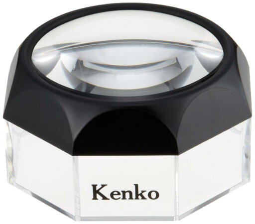 ケンコー(Kenko) ルーペ 置いて使う卓上拡大鏡 硝子レンズ(白坂) 日本製 ケンコー(Kenko) ルーペ 置いて使う卓上拡大鏡 硝子レンズ(白坂) 日本製