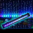 OsAtNb 水槽 ライト アクアリウム ライト 水槽 気泡ライト 潜水灯 熱帯魚 ライト 防水 カラフルなライト 観賞魚 ライト RGB 自動緩慢変色 水中ライト 水槽用ライト 照明 酸素補給 水槽装飾 IP68(4)