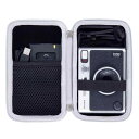 Khanka FUJIFILM(富士) チェキ Evo ハイブリッドインスタントカメラ instax mini Evo INS MINI EVO BLACK用ケース