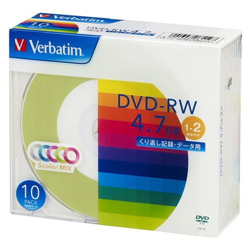 Verbatim バーベイタム データ用 DVD-RW Verbatim バーベイタム データ用 DVD-RW