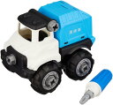 ジョーゼン はじめて組み立てシリーズ 清掃車 JYCC005-WH