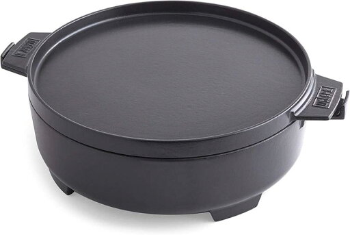Weber(ウェーバー) ダッチオーブン デュオ グリルプレート 鋳鉄製 【】 Weber(ウェーバー) ダッチオーブン デュオ グリルプレート 鋳鉄製 【】
