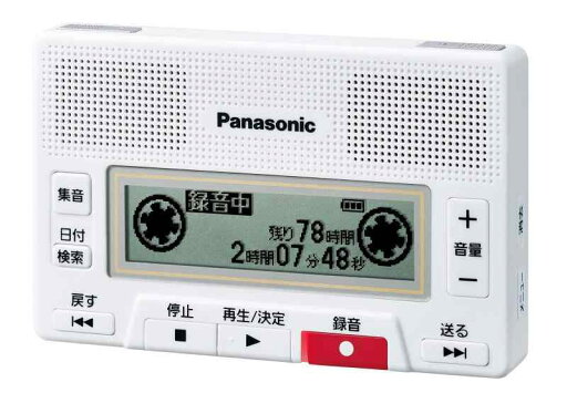 パナソニック ICレコーダー RR-SR350-W パナソニック ICレコーダー RR-SR350-W