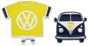 LEZAX(レザックス) グリーンマーカー Volkswagen クリップマーカー VWAC-9508 ネイビー×イエロー