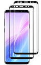 Galaxy S9フィルム【2枚】ギャラクシー Galaxy S9 SCV38 au SC-02K強化ガラスフィルム【3Dラウンドエッジ加工により】業界最高硬度9H/99% 透過率/指紋防止/良いタッチ感度 Galaxy S9保護フィルム -【S9 -ブ(2)