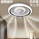 シーリングファンライト シーリングライト ファン 50cm 扇風機 APPリモコン遠隔操作 LED天井ライト 6階段調整 ナイトライト付き ファン付き照明 正逆回転切り替え 照明器具 空気循環 簡単取付きタイプ 静音 節電 省エネ リビング