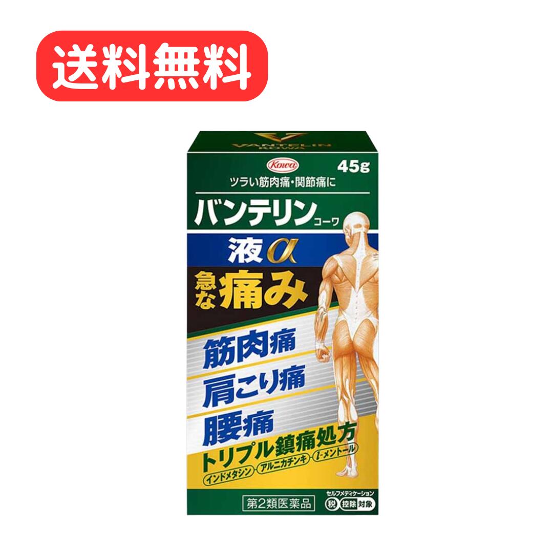 【第2類医薬品】 【セルフメディケーション税制対象】 バンテリンコーワ液α 45g