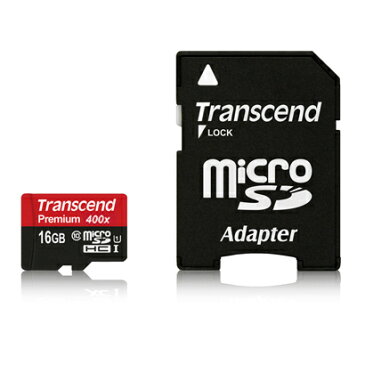 Transcend microSDHCカード 16GB UHS-I対応Class10 永久保証 SDアダプター付