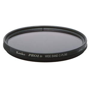 Kenko PLフィルター PRO1D WIDE BAND サーキュラーPL (W) 58mm コントラスト上昇・反射除去用