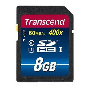 Transcend SDHC UHS-I 8G Premium 60MB CLASS10