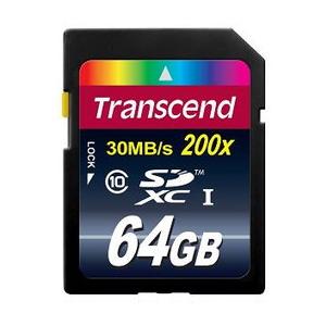 Transcend SDXC UHS-I 64G Premium 30MB CLASS10