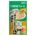 【訳あり】ドッグフード いなば 賞味期限：6ヶ月以上あります 犬用ちゅ～る 総合栄養食 とりささみ チーズ入り 14g×4本入 (いぬ 犬 イヌ) (ペットフード ちゅーる)