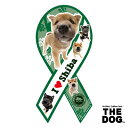 【訳あり】ペットグッズ リボンマグネット THE DOG 柴犬 盲導犬応援 1枚入り (いぬ 犬 イヌ) ※多少の色あせがある場合がございます