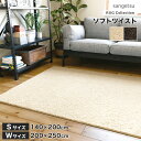 サンゲツ ラグ ソフトツイスト SOFT TWIST RUG Collection サイズ：Sサイズ（140cm×200cm）／Mサイズ（200cm×250cm）　品番：RUG-1741／RUG-1742　機能：防炎 防ダニ 抗菌