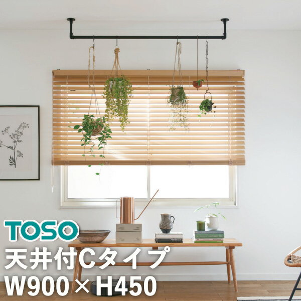 【今だけ値下げ】TOSO ハンギングバー H-1 製品幅900mm×高さ450mm H-1 天井付Cタイプセット ブラック ホワイト 本体バー：アルミニウム合金 ランドリー 収納 ディスプレイ グリーン モビール キッチン収納 トーソー