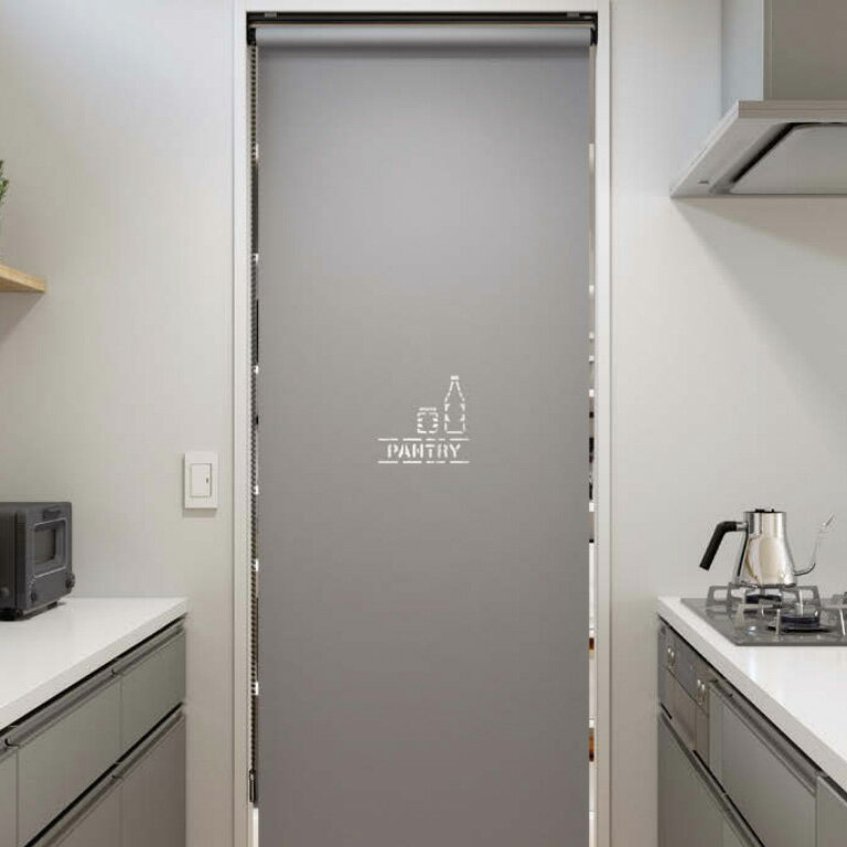 【追加オプション】 レーザーカット TOSO ロールスクリーン TYPE423 ポイント柄 PANTRY マイテックシー..