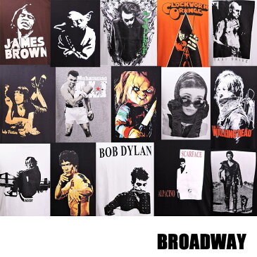 デザインTシャツ Broadway The Blues Brothers ブルース・ブラザース 映画Tシャツ プリントTシャツ グッズ ダン・エイクロイド ジョン・ベルーシ Tシャツ メンズ レディース サイズM＆L