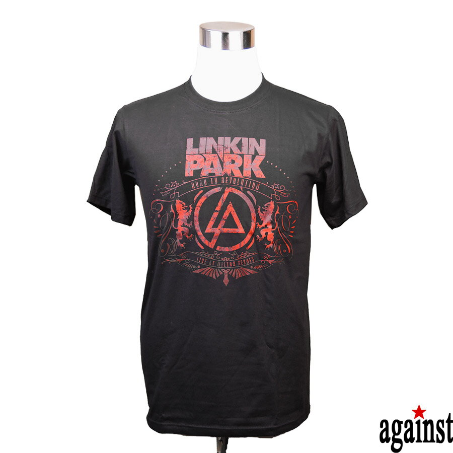 バンドTシャツ against Linkin Park リンキン・パーク 音楽 プリントTシャツ グッズ ロック 洋楽 バンド Tシャツ 男女兼用 サイズM＆L