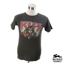 デザインTシャツ BUNNY RABBIT KISS キッス