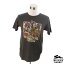 デザインTシャツ BUNNY RABBIT Grateful Dead グレイトフル・デッド ビンテージ風 ロック バンド フェス 黒 ブラック