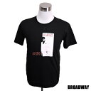 デザインTシャツ Broadway SCARFACE スカーフェイス 映画Tシャツ プリントTシャツ グッズ 洋画 アル パチーノ Tシャツ 男女兼用 サイズM＆L