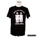 デザインTシャツ Broadway The Shining Twins シャイニング 双子 黒 ホラーTシャツ プリントTシャツ 映画 キューブリック キャラクター グッズ Tシャツ 男女兼用 サイズM＆L