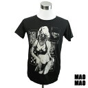 楽天スマイルワゴン楽天市場店デザインTシャツ MAOMAO Marilyn Monroe マリリン・モンロー Tシャツ 映画Tシャツ プリントTシャツ グッズ イラストレーション Tシャツ 男女兼用 サイズM＆L