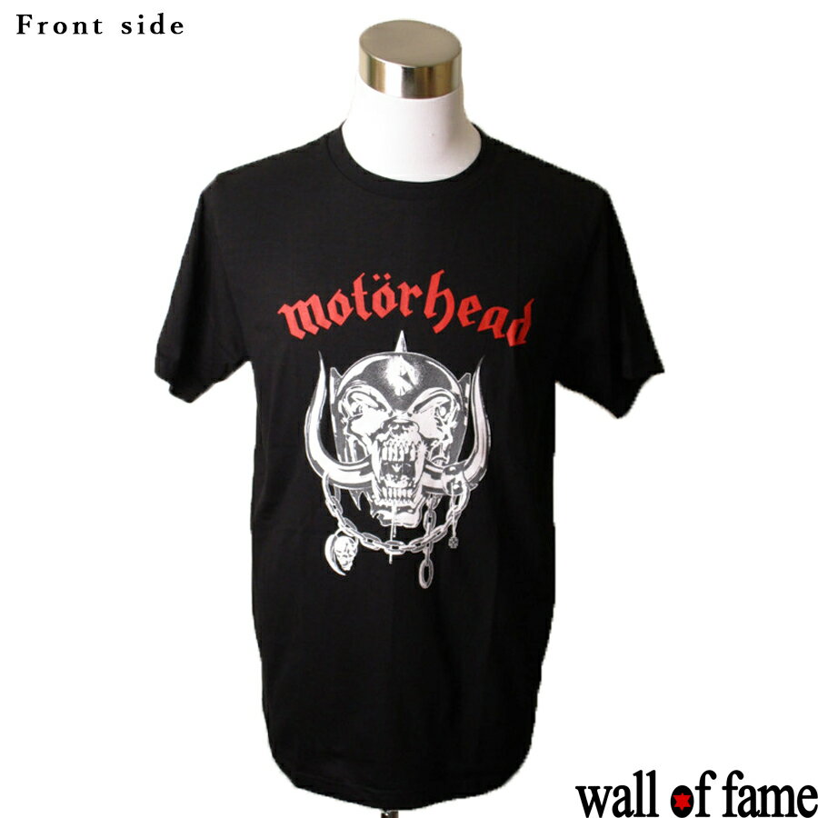 バンドTシャツ Wall of fame Motorhead モーターヘッド 音楽 プリントTシャツ グッズ ロックT フェス ファッション 洋楽 Tシャツ 男女兼用 サイズM＆L