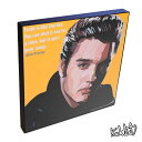 Elvis Presley　エルヴィス・プレスリー KEETATAT SITTHIKET インテリア雑貨 おしゃれ ポップアートフレーム ポップアートパネル 絵 イラスト グラフィック 壁掛け ロックンロール ロカビリー スター 偉人 歌手 映画 音楽