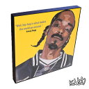 ポップアートフレーム SnoopDogg スヌープ ドッグ KEETATAT SITTHIKET アートパネル インテリア 雑貨 店舗 内装 玄関 おしゃれ ポスター 絵 イラスト 壁掛け ラッパー ヒップホップ ブラックミュージック セレブ 音楽