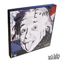 ポップアートフレーム Albert Einstein2 アルベルト アインシュタイン2 KEETATAT SITTHIKET アートパネル インテリア 雑貨 店舗 内装 玄関 おしゃれ ポスター 絵 イラスト 壁掛け 相対性理論 偉人 天才 理論物理学