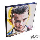 ポップアートフレーム Eleven (Stranger Things)　イレブン（ストレンジャーシングス）（TV） KEETATAT SITTHIKET アートパネル インテリア 雑貨 店舗 内装 玄関 おしゃれ ポスター 絵 イラスト 壁掛け 海外ドラマ ミリー・ボビー・ブラウン SF キャラクター キャラクター